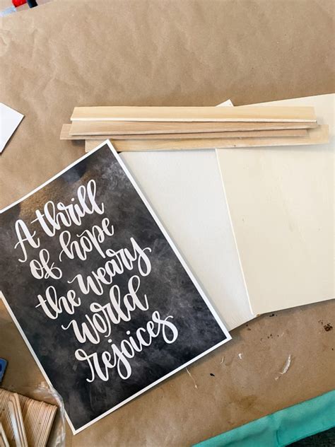 How to make a DIY sign using a printable! Wilshire Collections