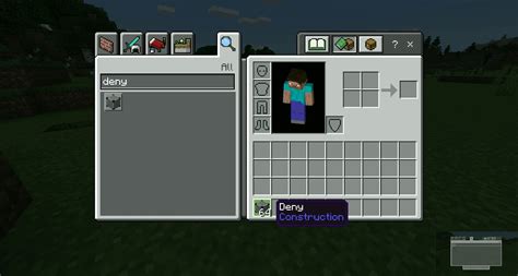 How to make a Deny Block in Minecraft Step by Step Guide