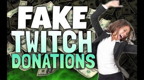 How to make a Fake Donation for Twitch & YouTube - YouTube