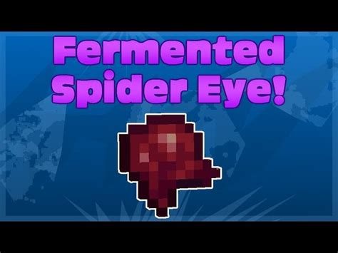 How to make a Fermented Spider in Minecraft Step by Step Guide