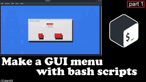 How to make a GUI for bash scripts? - Stack Overflow