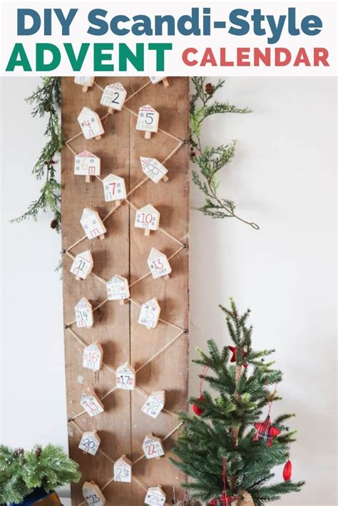 How to make a Hygge Homemade Advent Calendar Homemade advent