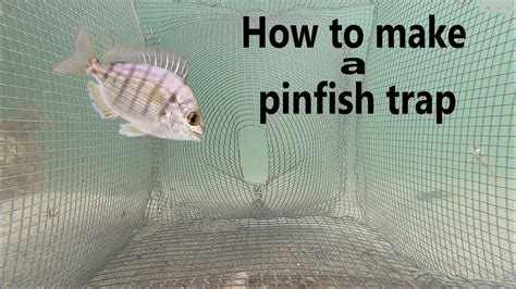 How to make a PIN FISH TRAP (bait trap) - YouTube