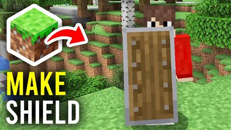 How to make a Shield in Minecraft YouTube