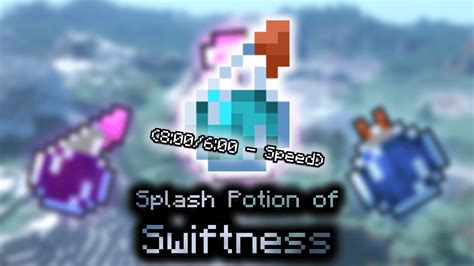 How to make a Splash Potion of Swiftness (8:00/6:00 - Speed) …