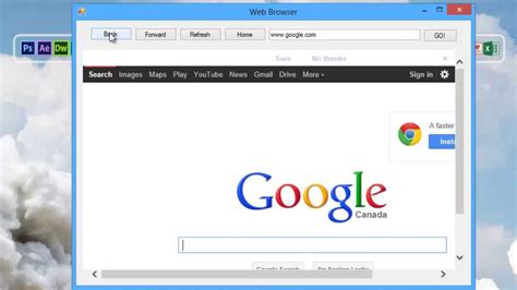 How to make a Web Browser in Visual Studio 2015 [Ep 2] [Pt 1] YouTube