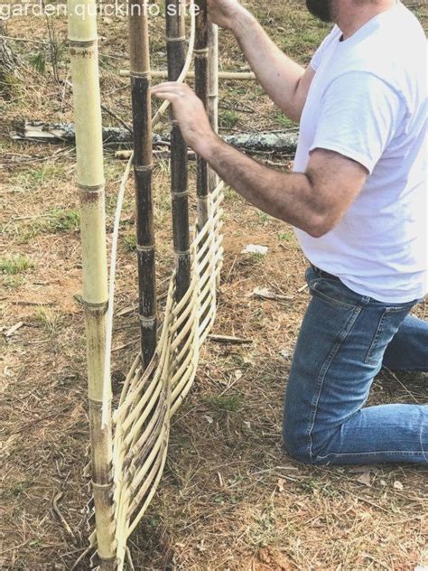 How to make a bamboo fence, bamboo panel, bamboo screen …