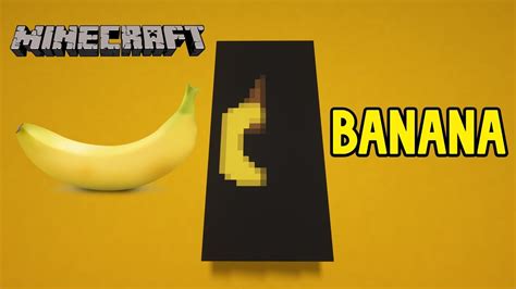 How to make a banana in minecraft