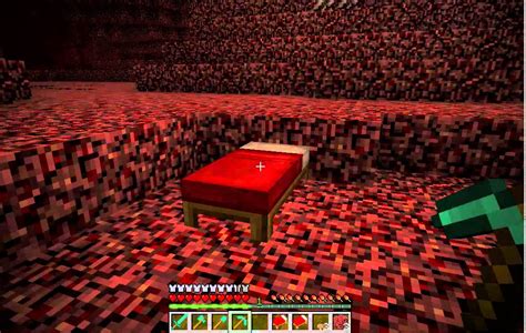 How to make a bed explode in Minecraft