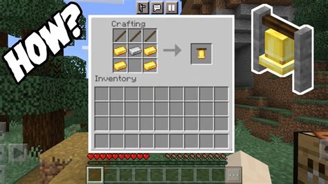 How to make a bell minecraft