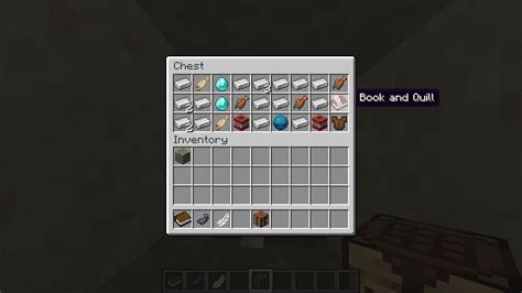 How to make a book and quill in Minecraft 1 19