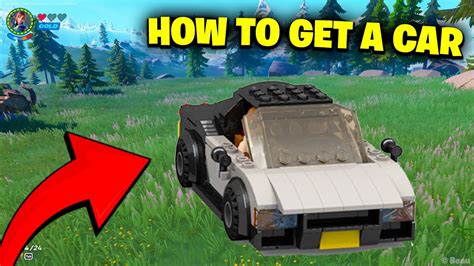 How to make a car in LEGO Fortnite