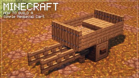 How to make a cart in minecraft