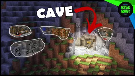 How to make a cave in minecraft