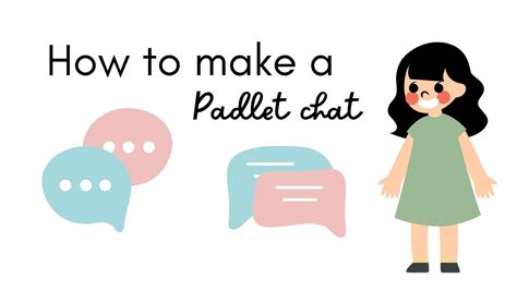 How to make a chat Padlet - YouTube