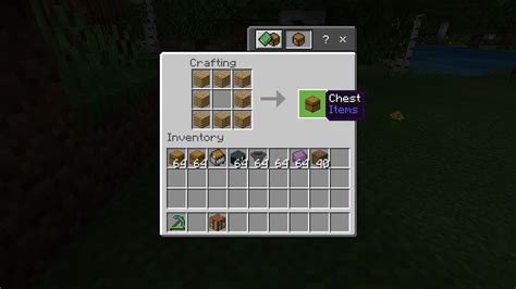 How to make a chest in minecraft