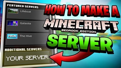 How to make a creative minecraft server