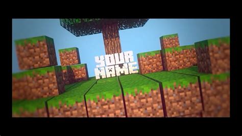 How to make a custom minecraft intro
