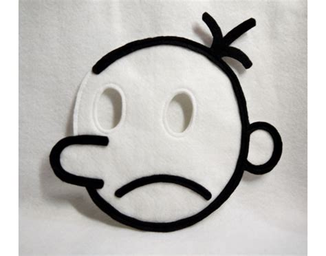 How to make a diary of a wimpy kid mask! B+C Guides