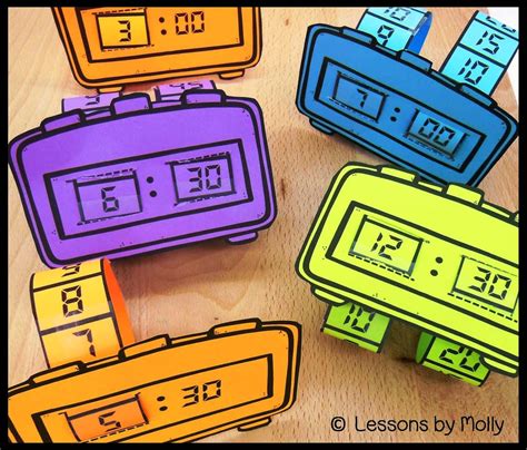 How to make a digital clock for school project.  The hours and minutes change when the dials...