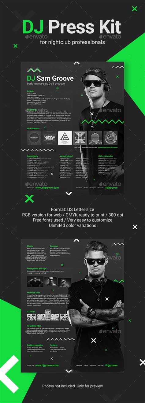How to make a dj profile template in html