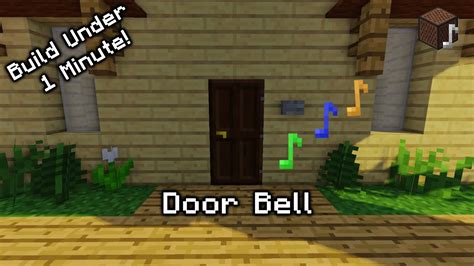 How to make a doorbell in minecraft