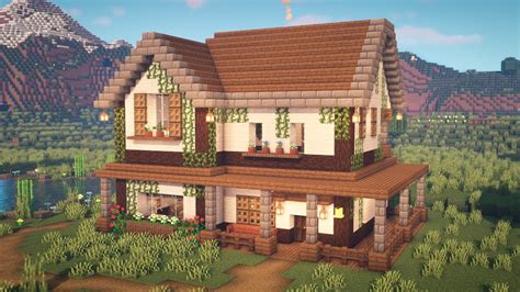 How to make a farmhouse in minecraft