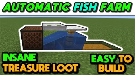 How to make a fish farm minecraft