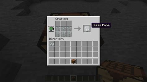 How to make a glass pane minecraft