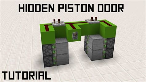 Today's Tutorial is EASY 2x2 Flush Piston Door For Minecraft Bedrock Edition 1.20!!! It is super simple to do! Make sure to like the video and subscribe if y.... How to make a hidden door in minecraft
