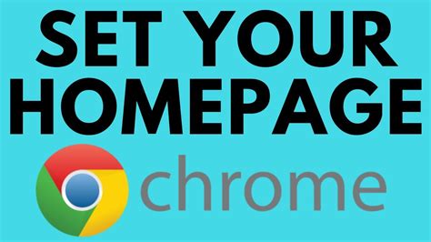 How To Make Google Your Homepage | How To Change Homepage In Google ChromeThis step by step video would show how you could make Chrome Your Homepage.
