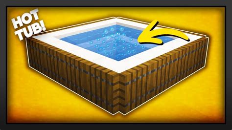 How to make a jacuzzi in minecraft