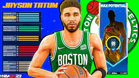 How to make a jayson tatum build 2k23. my first park game with my 99 overall jayson tatum build!! nba 2k23 like and subscribe!!!!! also, comment on the road to 200 subs!!twitter: https://twitter.c... 