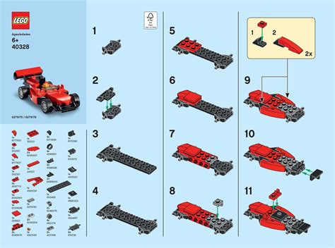 How to make a lego instruction manual. - Bloques de construcción de la naturaleza y una guía a z de los elementos.
