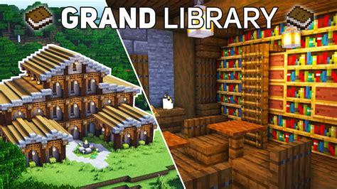How to make a library in minecraft