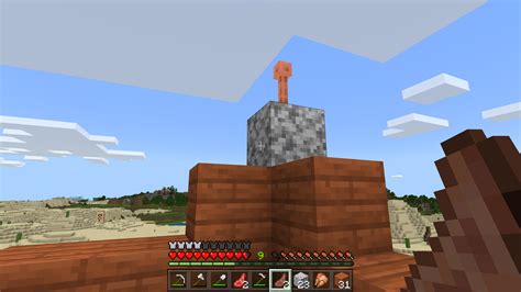 How to make a lightning rod minecraft