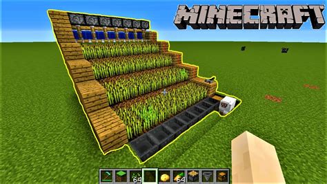 How to make a minecraft automatic farm