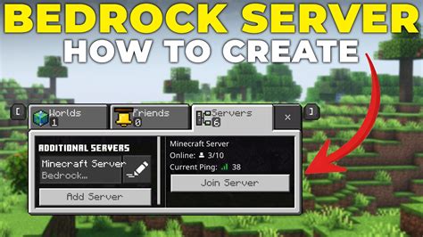 How to make a minecraft bedrock server