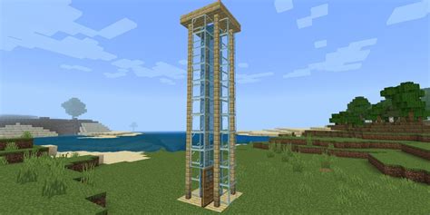 How to make a minecraft bubble elevator
