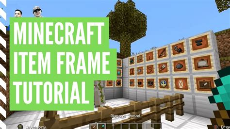 How to make a minecraft frame
