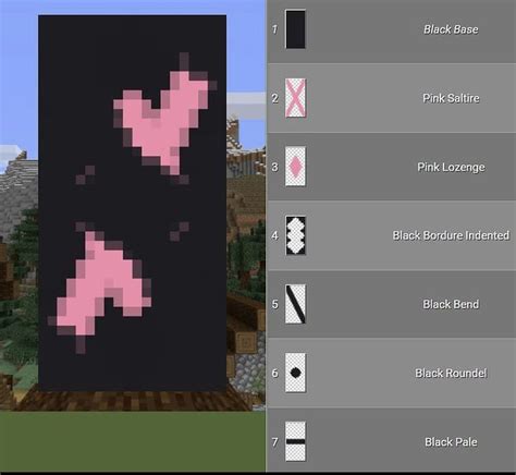 How to make a minecraft heart banner. Hey guys! Here are some cute minecraft banner designs! Make sure to subscribe for more cute banners :3 This tutorial was made in bedrock so im not sure if wi... 