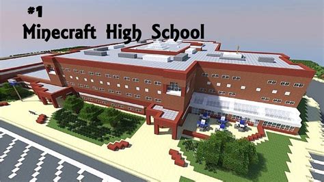 How to make a minecraft high school