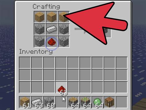 How to make a minecraft piston