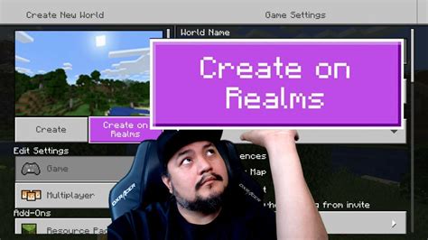 How to make a minecraft realm