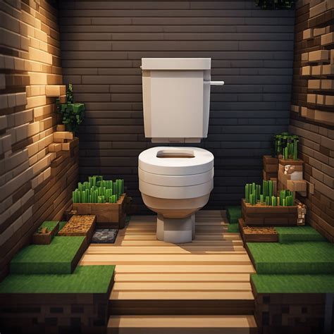 How to make a minecraft toilet