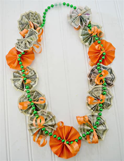 View the entire tutorial: http://www.sunburstgifts.org/graduati... Money leis make for a unique and memorable gift that the gift recipient can wear on their special day, such as.... 