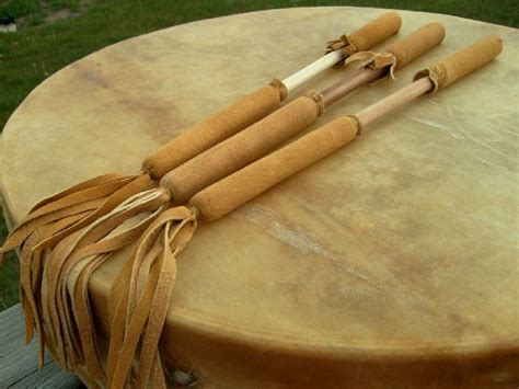 How to make a native american drum stick.  How to Build Your Own Large Drum...