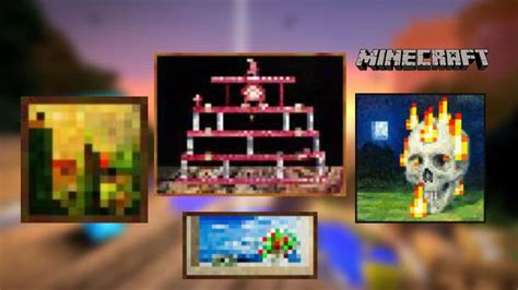 How to make a painting in Minecraft Charlie INTEL