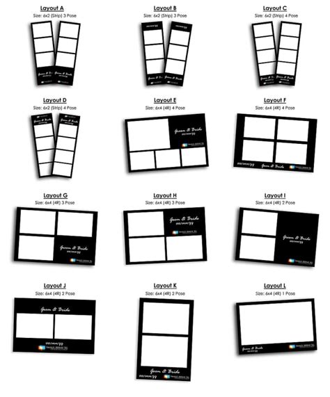How to make a photobooth template in Free sample