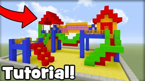 How to make a playground in minecraft